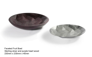 faceted bowl